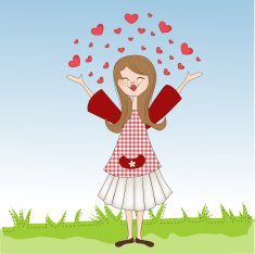 pretty girl in love N8