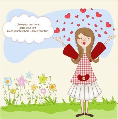 pretty girl in love N9