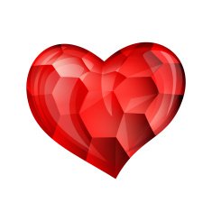 vector heart N17