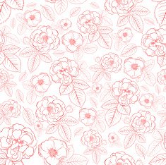 Seamless pattern of flowers N31