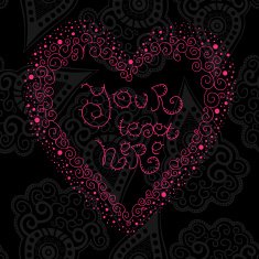 Valentine's day card N115