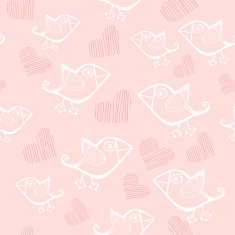 Romantic seamless pattern N36