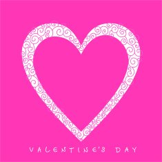 Valentine's day card N127
