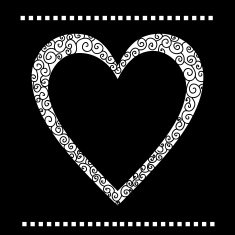 Valentine's day card N128