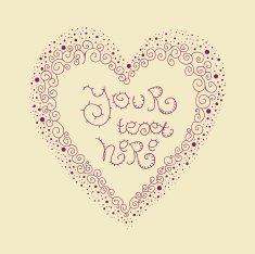 Valentine's day card N132