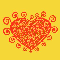Valentine's day card N134
