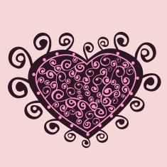 Valentine's day card N135
