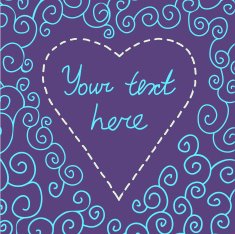 Valentine's day card N138