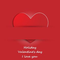 love Valentine's day holiday N7