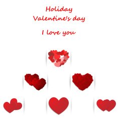 Heart Valentine's day holiday N8