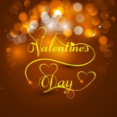 Beautiful heart stylish text design for valentine's day card