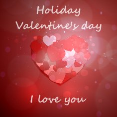 love Valentine's day holiday N11