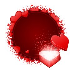 Open heart gift and card
