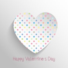 Polka Dot Heart N2