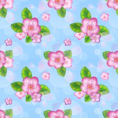 spring floral Seamless PAttern N5