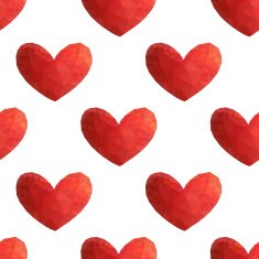 Seamless pattern with hearts N92
