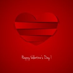 Happy Valentines Day card N102