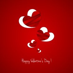 Happy Valentines Day card N104