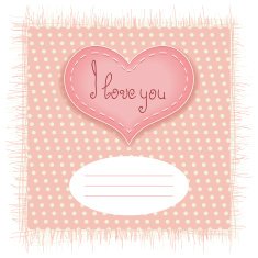 Tender Valentines day card
