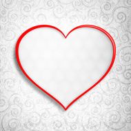 Valentine&#039;s Day - greeting card background template