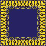 Decorative square border