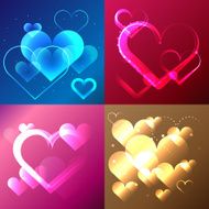 Love heart backgrounds