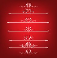 Set Valentine&#039;s Day Design Elements