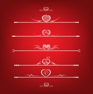 Set Valentine&#039;s Day Design Elements N2