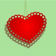 Vector valentines day background Eps10 N5