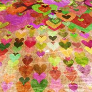 grunge love pattern background N4