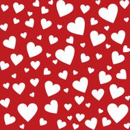 Seamless background with hearts N15
