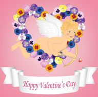Vintage Valentine card N2