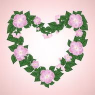 Wreath of rose