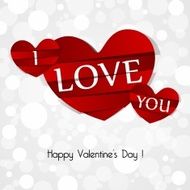 Happy Valentines Day card N106