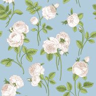 Vintage vector seamless pattern N7