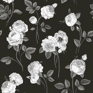 Vintage vector seamless pattern N13