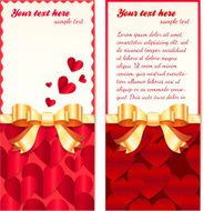 Valentines day greeting cards templates