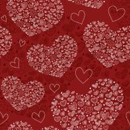 Hearts seamless N6