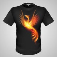 Male t-shirt with print N8