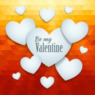 Valentines day or wedding card witn heart N6
