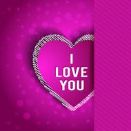 I love you greeting card N3