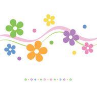 flowery greeting card