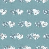 Blue hearts Background N2
