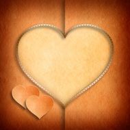 Valentine&#039;s Day greeting card template N4