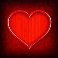 Valentine&#039;s Day - Template greeting card