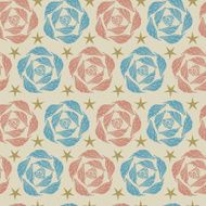 Seamless floral vintage texture