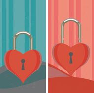 Heart locked and unlocked N2