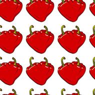 pepper heart seamless vector