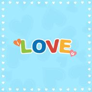 Colorful I Love You