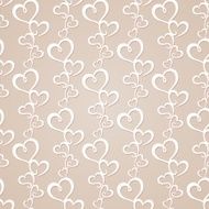 Seamless background with hearts N16